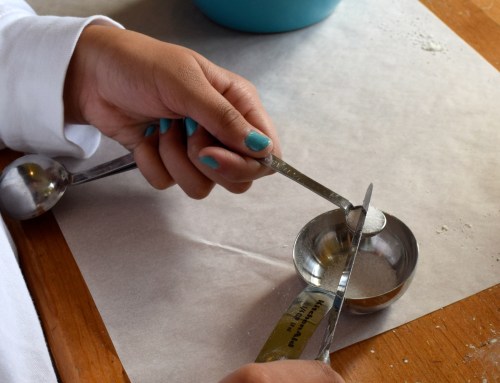 home ec making biscuits